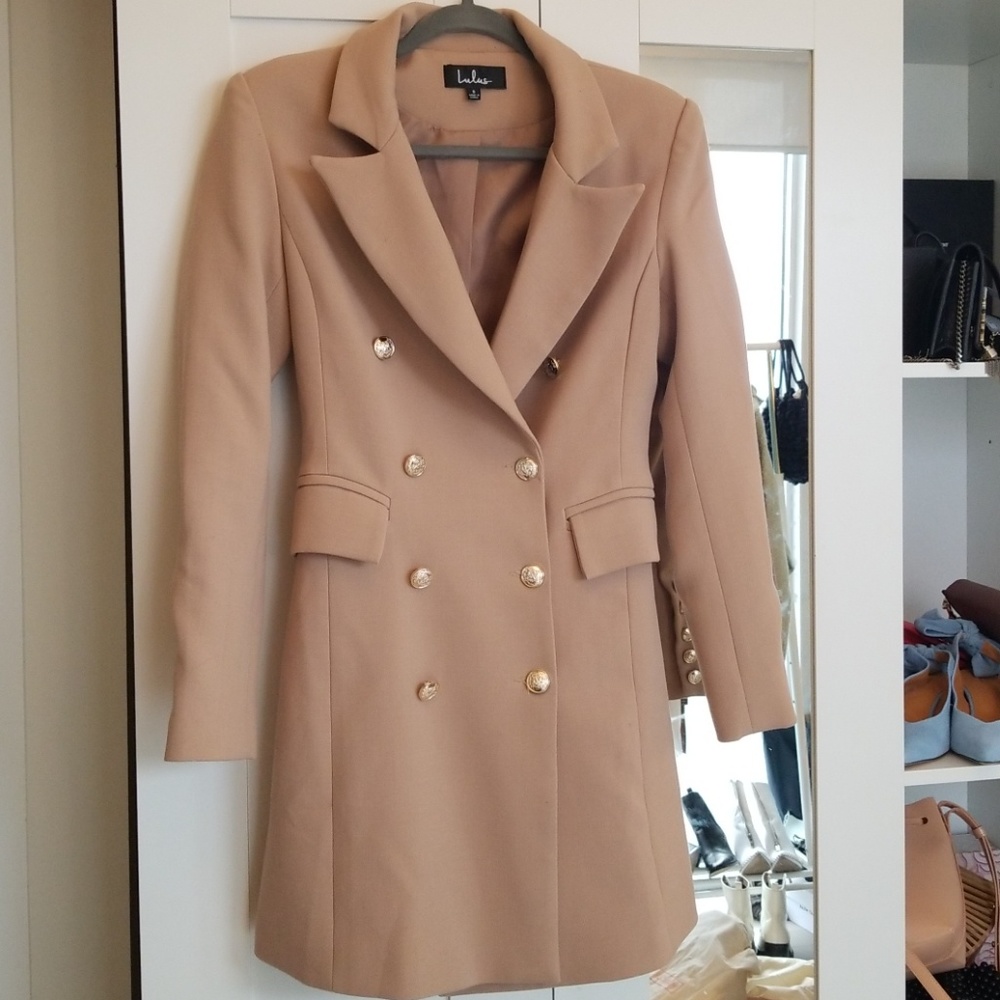 Lulu's double breasted coat